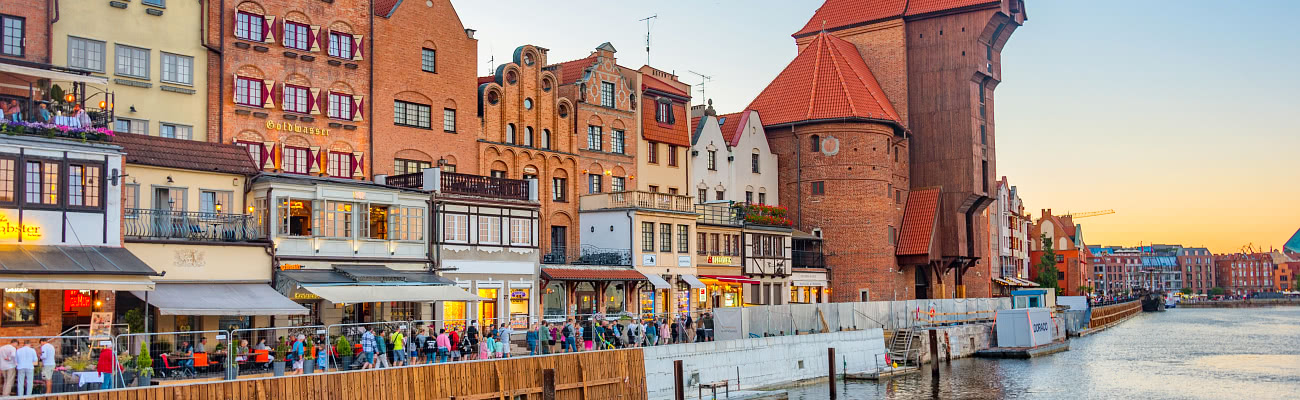 Gdansk, riverside